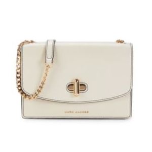 Marc jacobs white crossbody bag